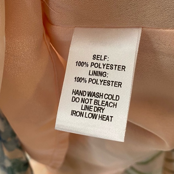 Lulu’s Sunrise Journey Blush Pink Floral Print Ruffled Lace-Up Dress - Picture 10 of 10